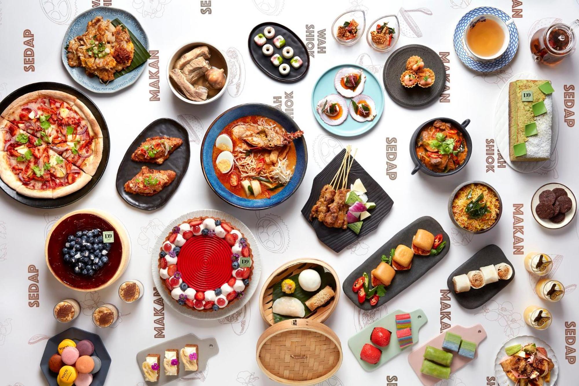 Voco Orchard Singapore By Ihg Exterior foto A selection of food
